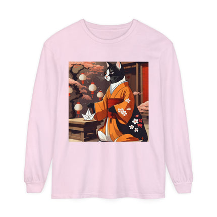 Origami Harmony Long Sleeve T-Shirt