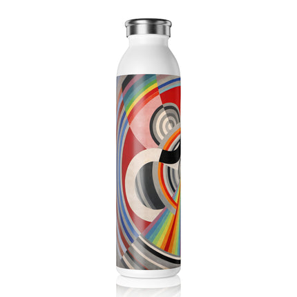 Rythme No. 1 by Robert Delaunay Slim Water Bottle