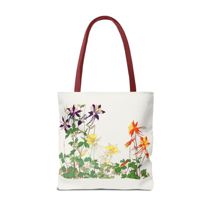 Aquilegia Flower by Tanigami Kônan Tote Bag (AOP)