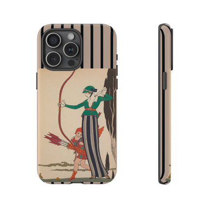 L'Arc Rouge by George Barbier Phone Cases
