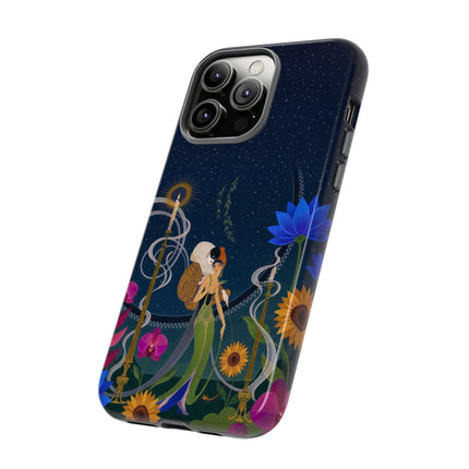 🌙🕯️ The Lady Of The Midnight Garden Phone Case – Art Deco Nocturne