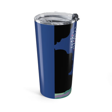 Butterfly Enchantress 20oz Tumbler – Ethereal Art Deco Magic & Transformation
