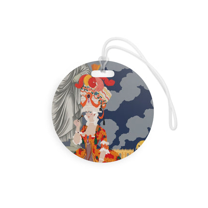 Butterfly Geisha Luggage Tag – Elegant Grace & Whimsical Charm