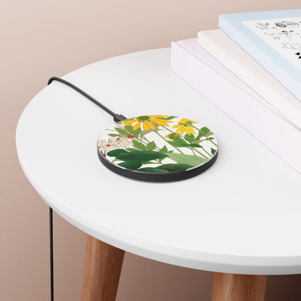 Clerodendrum & Rudbeckia by Tanigami Kônan Wireless Charger