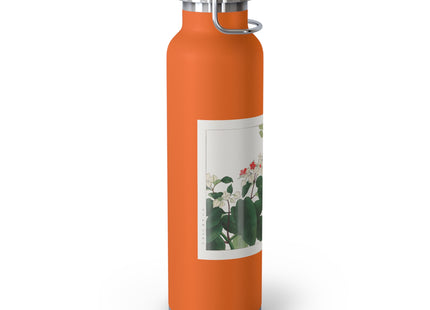Clerodendrum & Rudbeckia by Tanigami Kônan Copper Vacuum Insulated Bottle, 22oz