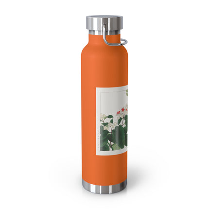 Clerodendrum & Rudbeckia by Tanigami Kônan Copper Vacuum Insulated Bottle, 22oz