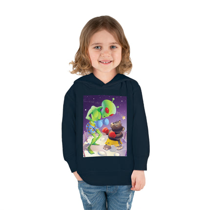 Cosmic Clash Toddler Pullover Fleece Hoodie