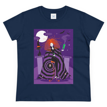 Mystic Elegance Women's Midweight Cotton Tee