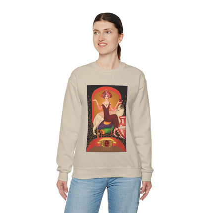 January & Garnet (from the Gem Series) by Sofia Chiostri Heavy Blend™ Crewneck Sweatshirt