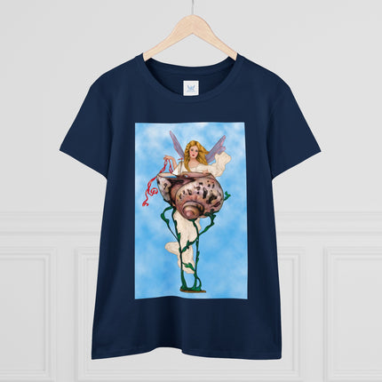 Enchanting Serenity Women's Midweight Cotton Tee