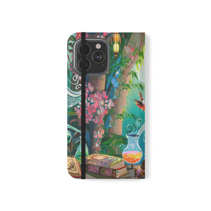 🦉✨ Owl's Magical Workshop Flip Case – Enchanted Wisdom & Arcane Wonder