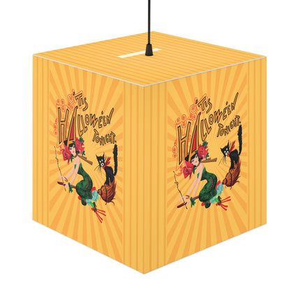 The Bewitching Ride Light Cube Lamp