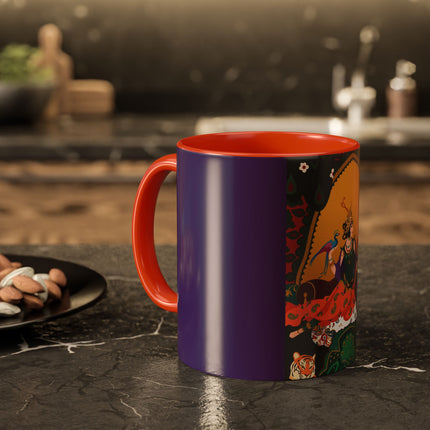 The Jewel Pavilion Colorful Mug (11oz, 15oz) – Royal Elegance, Peacock Beauty & Jewel-Toned Splendor