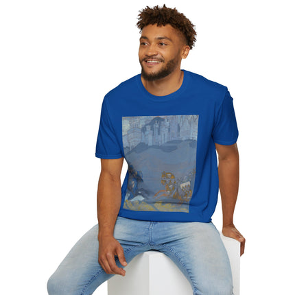 The Duel by Nicholas Roerich Softstyle T-Shirt
