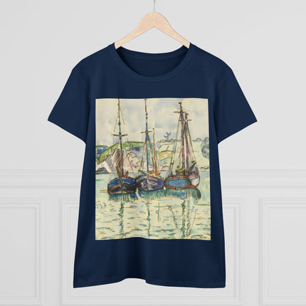 Le Trieux Paul Signac Women's Midweight Cotton Tee