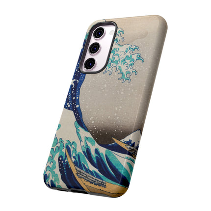 The Great Wave off Kanagawa by Katsushika Hokusai Phone Cases