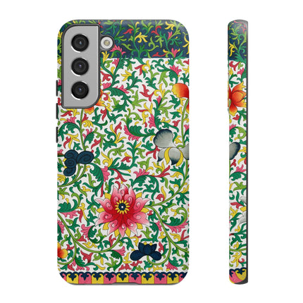 Colorful Floral Pattern by Owen Jones Phone Cases