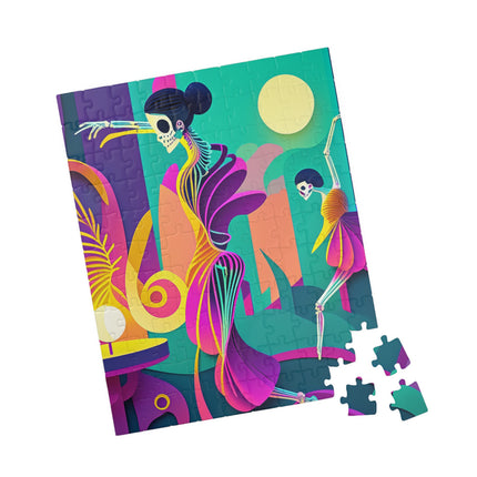 Dance of the Skeleton Ballerinas Puzzle (110, 252, 520, 1014-piece)