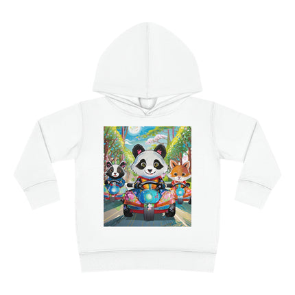 Bumper Car Bonanza Toddler Pullover Fleece Hoodie