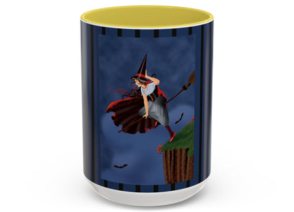 The Enchanted Witch Colorful Mugs, (11oz, 15oz)