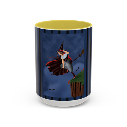 The Enchanted Witch Colorful Mugs, (11oz, 15oz)