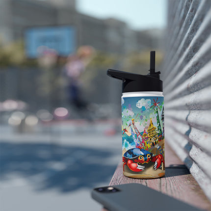 Crab Architect Stainless Steel Water Bottle
