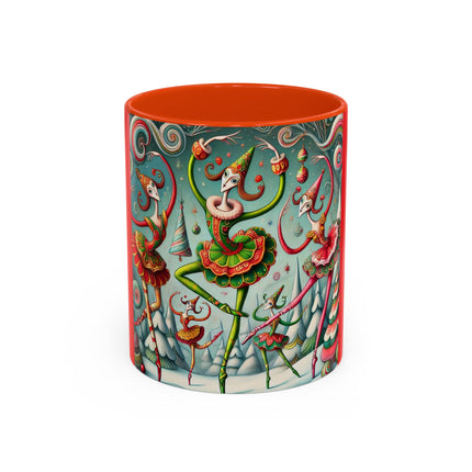 Christmas Ballet of the Absurd Colorful Mugs (11oz, 15oz)