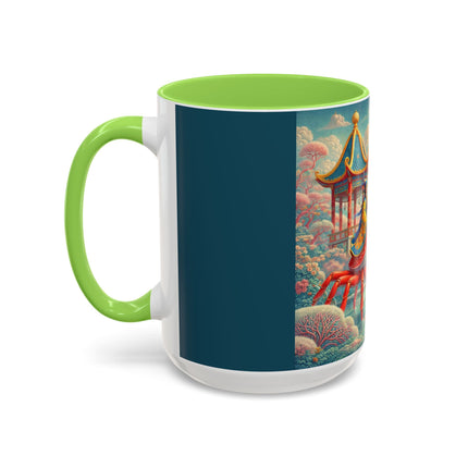 The Celestial Crab Navigator Colorful Mugs (11oz, 15oz)