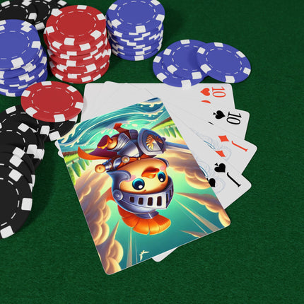 Valiant Duck Playing Cards