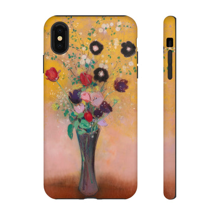 Vase of Flowers by Odilon Redon Phone Cases