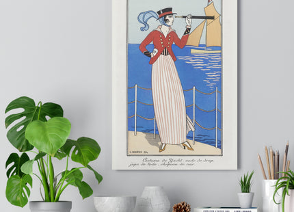 Costume de Yacht by George Barbier Giclée Art Print