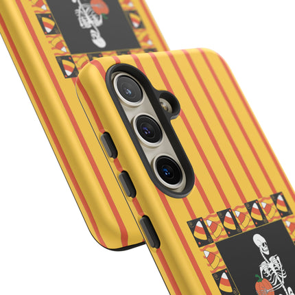 Candy Corn Skeleton Phone Cases
