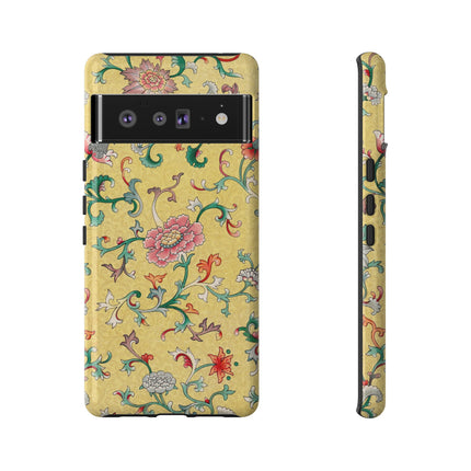 Flower Illustration by Owen Jones Phone Cases