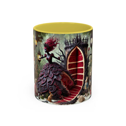 Malice in Wonderland – Gothic Halloween Colorful Mugs (11oz, 15oz)