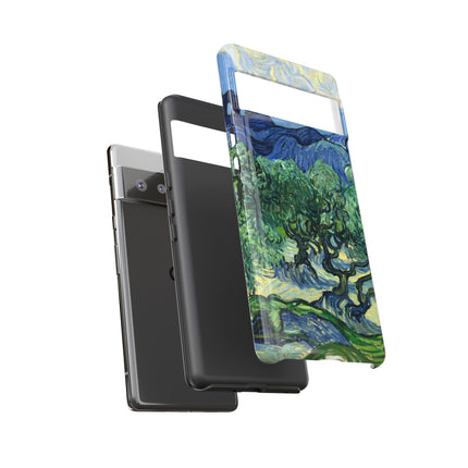 Olive Trees by Vincent Van Gogh Phone Cases