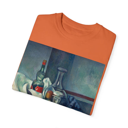 The Peppermint Bottle by Paul Cézanne Unisex Garment-Dyed T-shirt