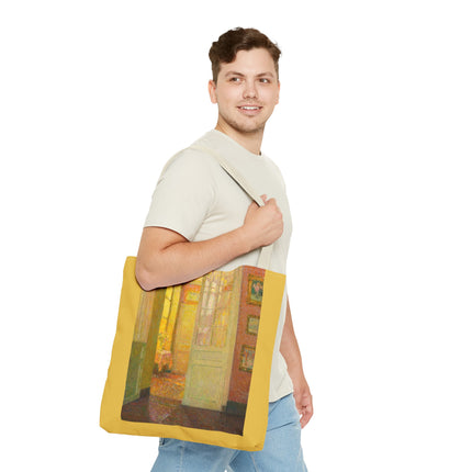 Interior, Window Light by Henri Le Sidaner Tote Bag (AOP)