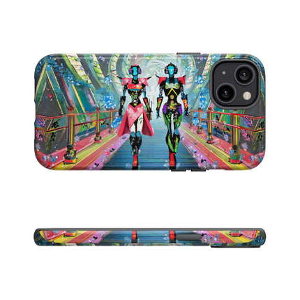 Cyber Punk Robot Models Phone Cases