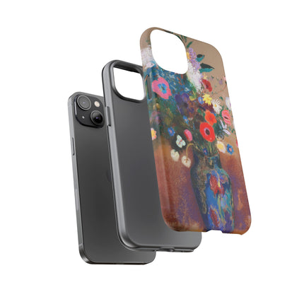 Bouquet of Flowers by Odilon Redon Phone Cases