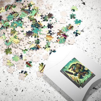 Swamp Tyrant Puzzle (110, 252, 520-piece)