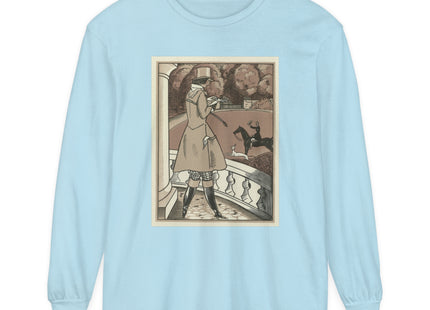 Amazone by Fernand Siméon Unisex Garment-dyed Long Sleeve T-Shirt