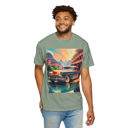 1953 Buick Roadmaster Unisex Garment-Dyed T-shirt