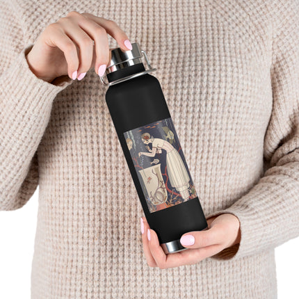L'Etourdissant Petit Poisson (The Dazzling Little Fish) by George Barbier Copper Vacuum Insulated Bottle, 22oz