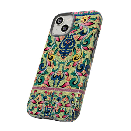 Colorful Flower Pattern by Owen Jones Phone Cases