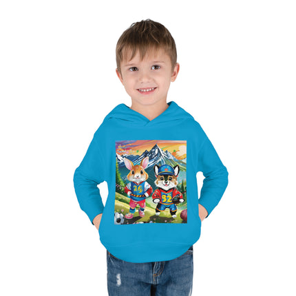 Animal Athletes Toddler Pullover Fleece Hoodie