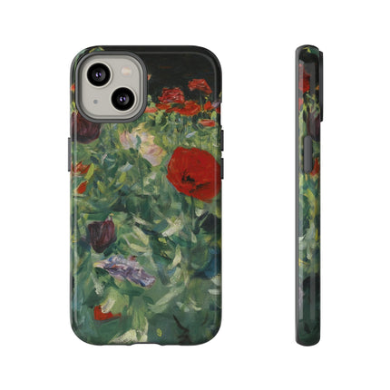Poppies (A Study of Poppies for Carnation, Lily, Lily, Rose) by John Singer Sargent Phone Cases