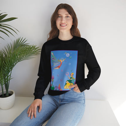 Blossoming Fairy Magic Unisex Heavy Blend™ Crewneck Sweatshirt