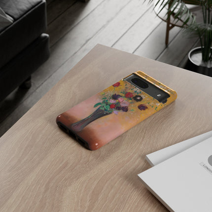 Vase of Flowers by Odilon Redon Phone Cases