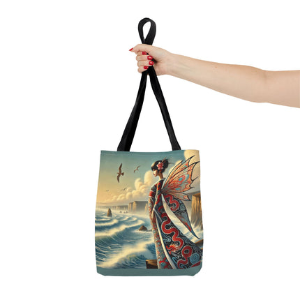 The Coastal Fairy Tote Bag – Serene Grace & Oceanic Magic