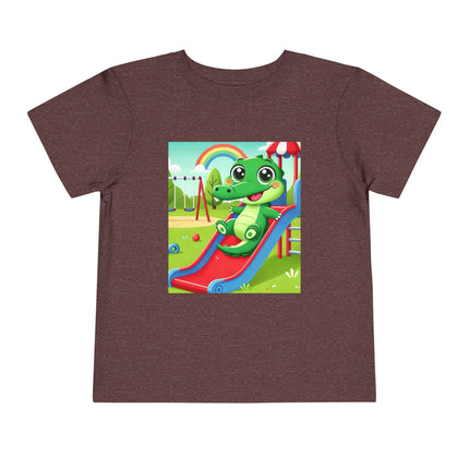 Playground Crocodile Joy Toddler Short Sleeve Tee